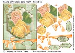 Pearls & Pyramage - Rose Gold