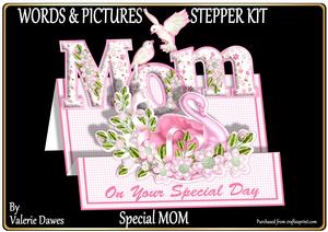 Words & Pictures Stepper Mini-kit - Special Mom