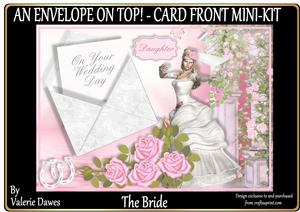 An Envelope on Top! Card Front Mini-kit - the Bride