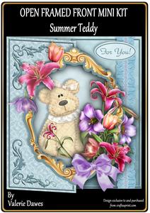 Open Frame Front Mini Kit - Summer Teddy