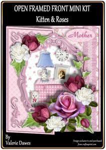 Open Frame Front Mini Kit - Kitten & Roses