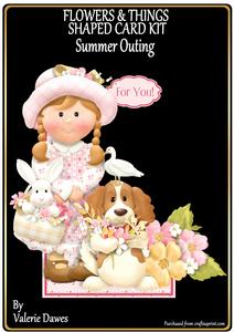 Flowers & Things Shaped Card Kit - Summer Outing