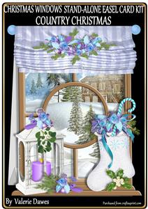 Christmas Windows Stand Alone Kit - Country Christmas