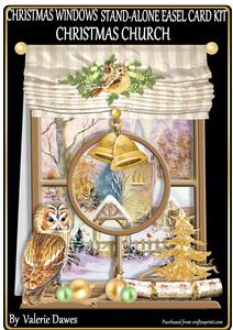 Christmas Windows Stand Alone Kit - Christmas Church