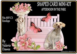 Shaped Card Mini-kit - Afternoon in the Park