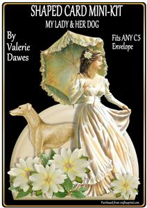 Shaped Card Mini-kit - My Lady & Her Dog