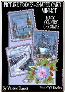 Picture Frames Mini-kit - Magic Country Christmas