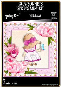 Sunbonnets Spring Mini-kit - Spring Bird