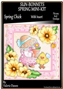 Sunbonnets Spring Mini-kit - Spring Chick