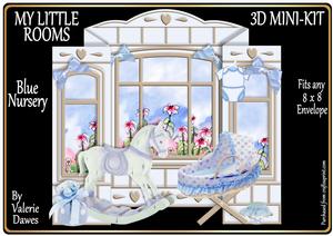 My Little Rooms Mini-kit - Blue Nursery