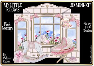 My Little Rooms Mini-kit - Pink Nursery