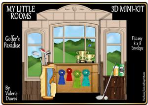 My Little Rooms Mini-kit - Golfer's Paradise