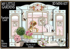 My Little Gardens Mini-kit - Fountain Court