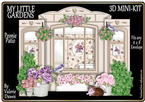 My Little Gardens Mini-kit - Peonie Patio