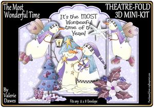 Theatre Fold 3D Mini-kit - the Most Wonderful Time