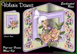 Pop-out Frame Cards - ENCHANTED ROSE