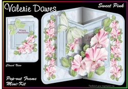 Pop-out Frame Cards - SWEET PINK