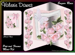 Pop-out Frame Cards - SUGAR ROSE