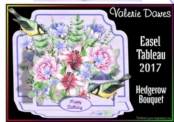 Easel Tableau - Hedgerow Bouquet