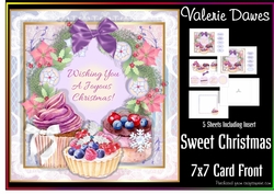 7x7 Card Front - SWEET CHRISTMAS