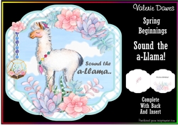SPRING BEGINNINGS - Sound the a-Llama!