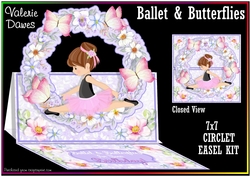 CIRCLET EASEL KIT - Ballet & Butterflies