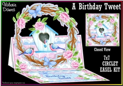 CIRCLET EASEL KIT - A Birthday Tweet!