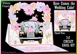 CIRCLET EASEL KIT - Here Comes the Wedding Cake!