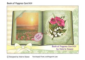 Book of Poppies Card Kit