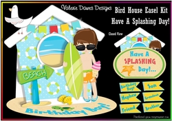 BIRD HOUSE EASEL KIT - A Splashing Day