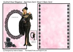 Cocktail Hour Elegance - Sheet 1 Basic Card