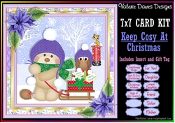 7x7 Card Kit - Keep Cosy At Christmas
