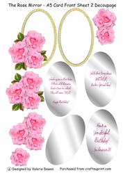 The Rose Mirror - A5 Card Front Sheet 2