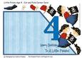 Little Pirate Age Card 4