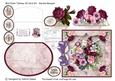 Mini Easel Tableau 3D Card - Garden Bouquet