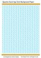Quackie Duck Age Card Front Backing Paper