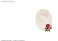 Red Rose & Faded Papers - Insert
