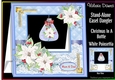 CHRISTMAS IN A BOTTLE - White Poinsettia