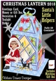 CHRISTMAS GIFT LANTERN CARD - Santas Little Helpers