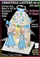 CHRISTMAS GIFT LANTERN CARD  - An Orchestra of Angels