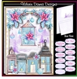 BOX CARD WITH STAND - Christmas Lanterns