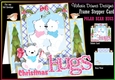 FRAME STEPPER CARD - Polar Bear Hugs