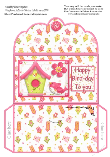 Happy Bir-day Money Wallet