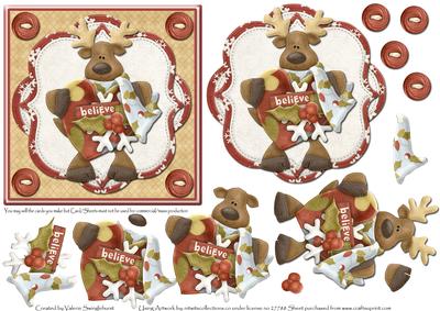 Believe in Christmas Quick Card Front