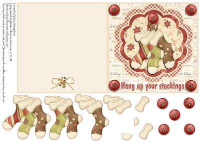 Hang Up Your Stockings Quick Card