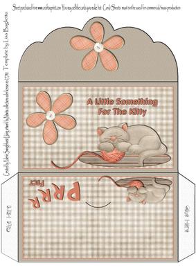 A Little Something for the Kitty Money Wallet
