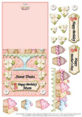 Sweet Treats for Mother's Day Over the Edge Card
