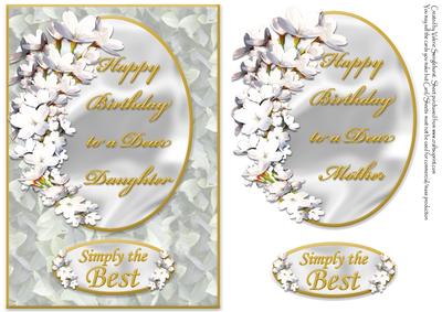 Simply the Best Daughter/mothers Birthday