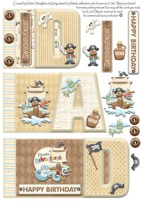 Swashbucklin' Dad Wordbook Sheet