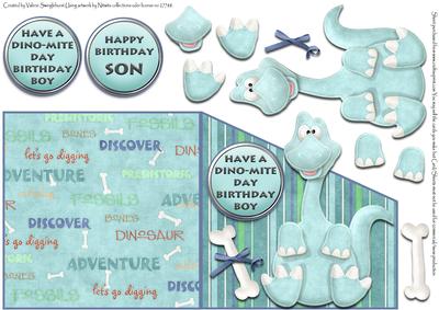 Have a Dino-mite Day Birthday Boy or Son